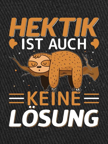 Hektik ausruhen Faultier
