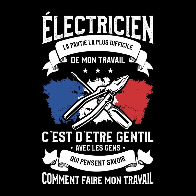 Electricien La Partie La Plus Difficile De Mon