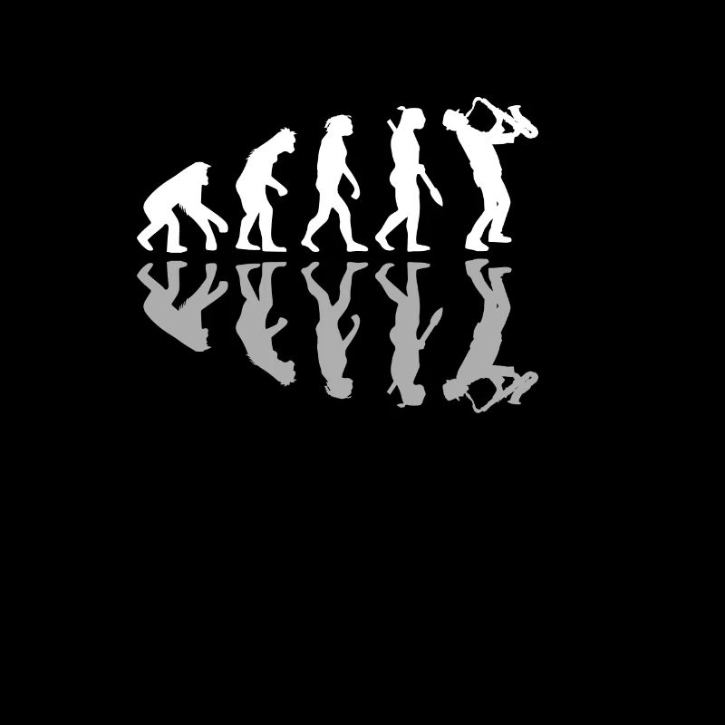 Saxophoniste Human Evolution Musicien de saxophone