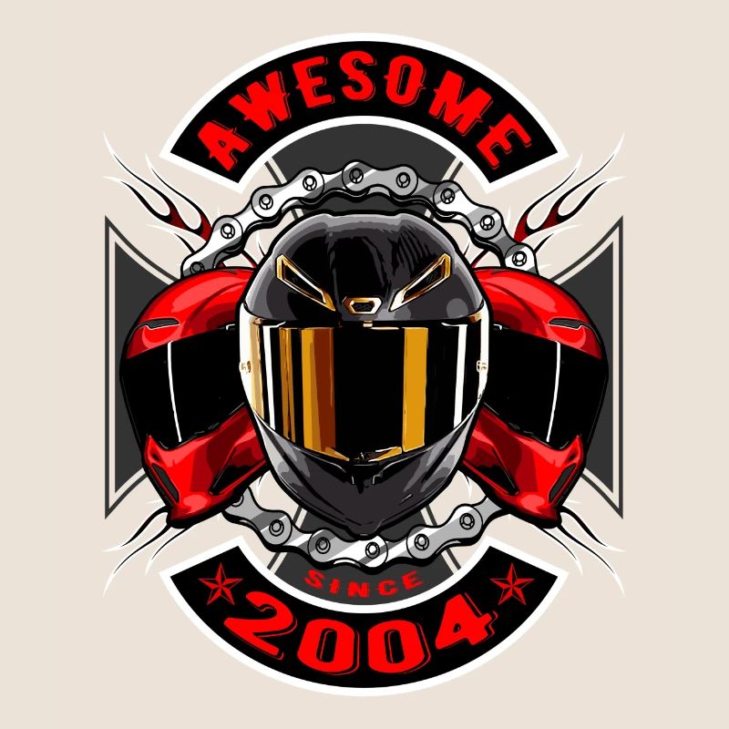 Awesome since 2004, Biker Geburtstag