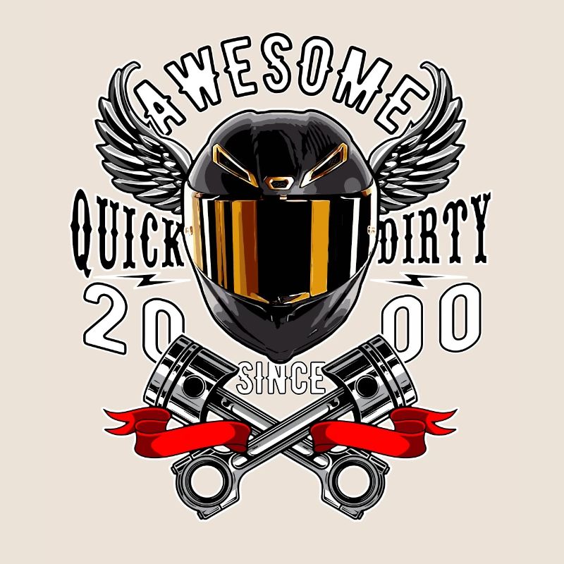 Awesome since 2000, Biker Geburtstag