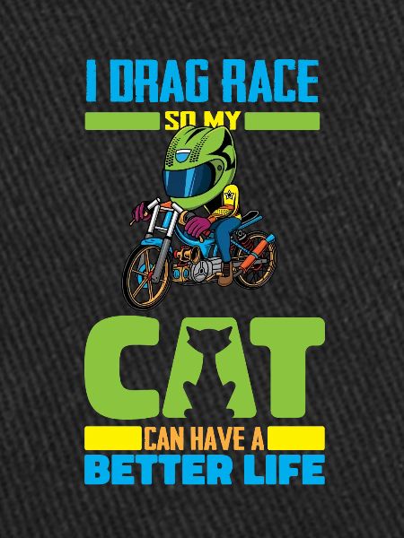 Dragster Drag Race Cat