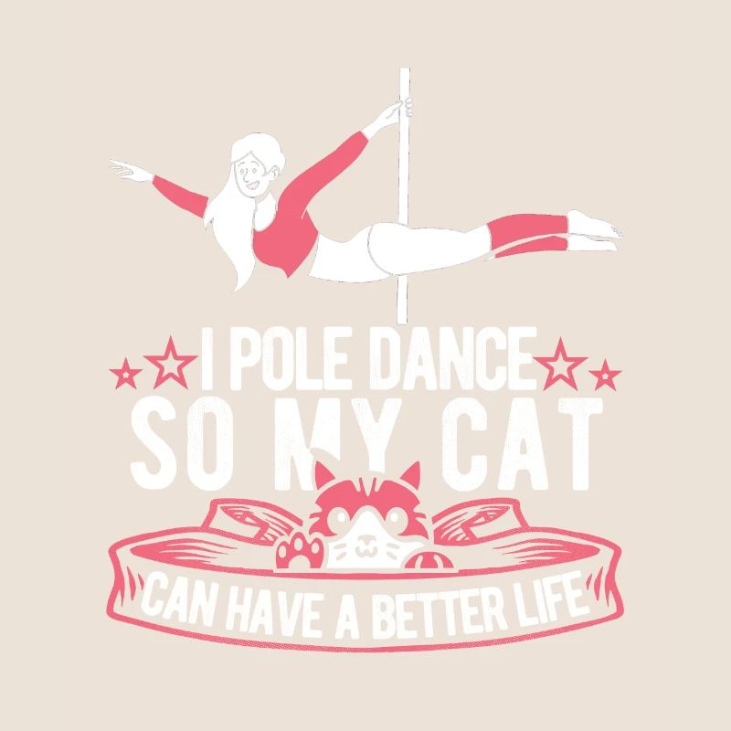 Pole Dancing Katze