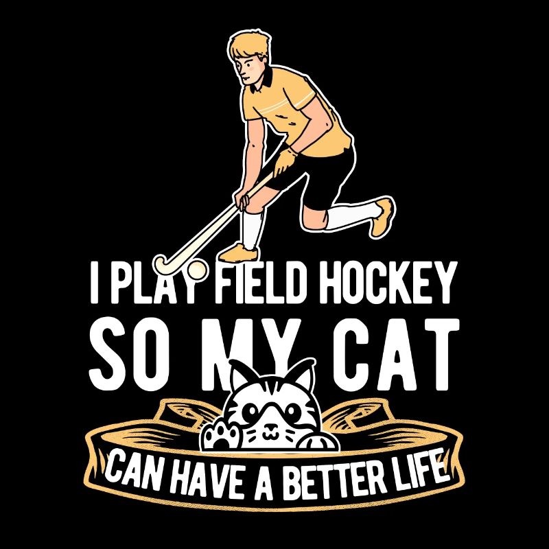Chat de hockey sur gazon