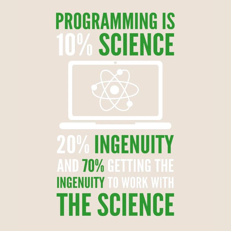 Programming is Science Computer Developer Coding