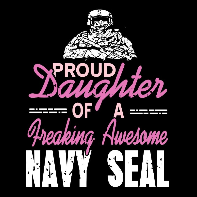 Fière fille d’un impressionnant NAVY Seal