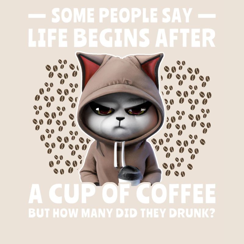 Buveur de café pour chat de café