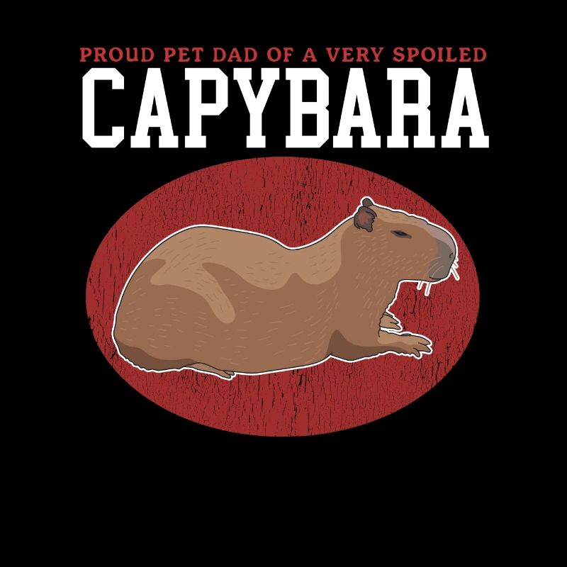 Papa Capybara | Capybaras Capybaras Cadeau