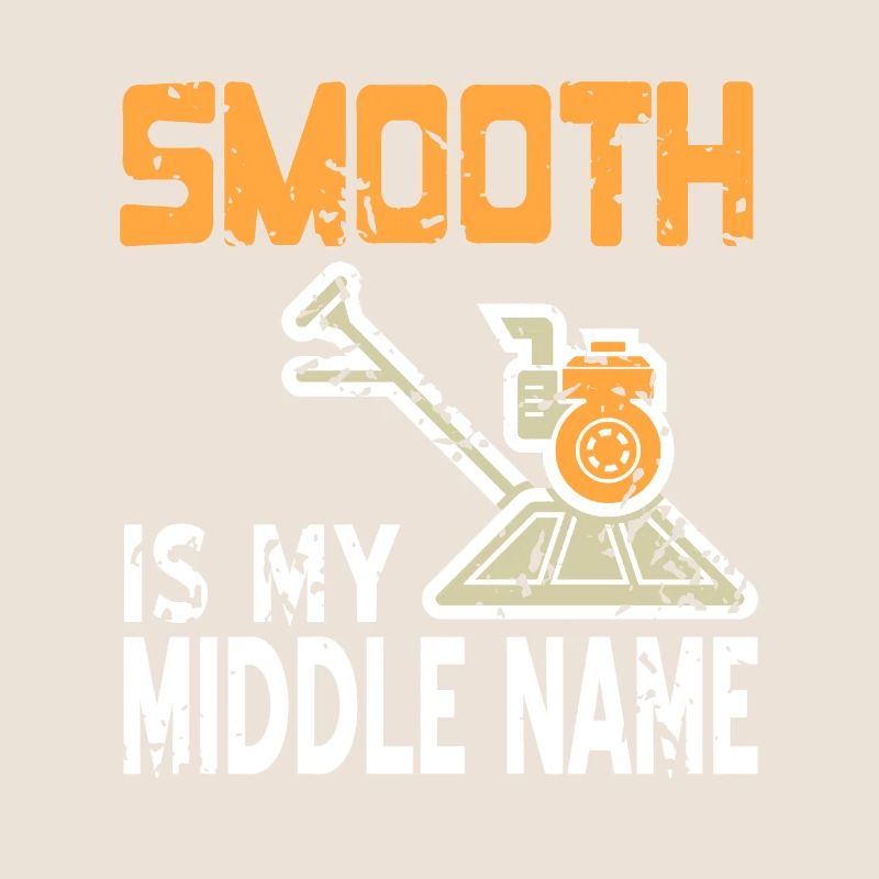 SMOOTH Is My Middle Name Retro Funny Mason Designs