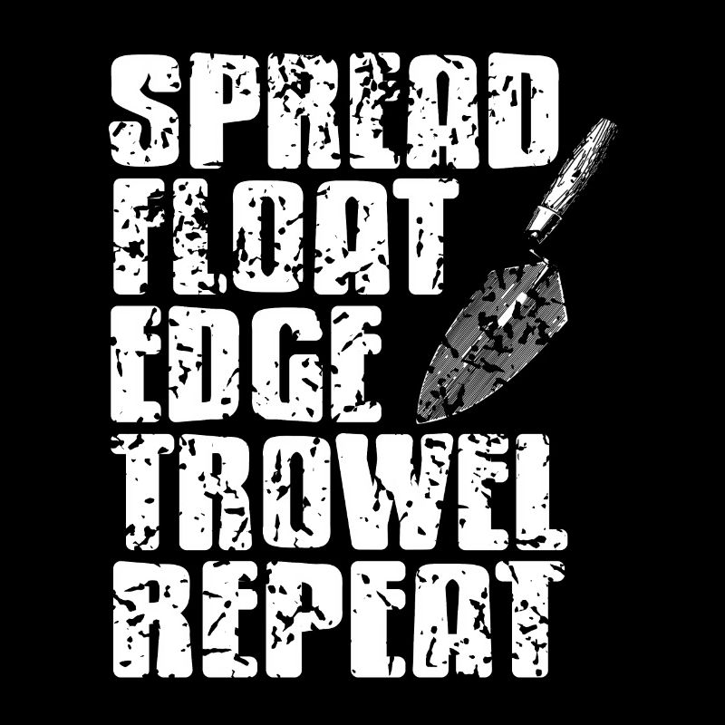 Spread Float Edge Trowel Repeat Vintage Mason