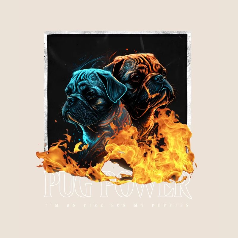 Pug Portrait