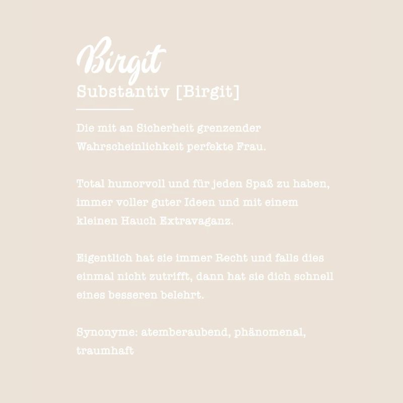 Birgit Substantiv Namensbedeutung Herkunft