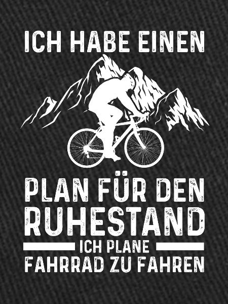 Fahrrad Rentner Fahrradfahrer Geschenk