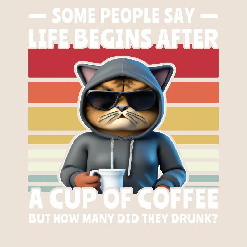 Retro Cat Coffee
