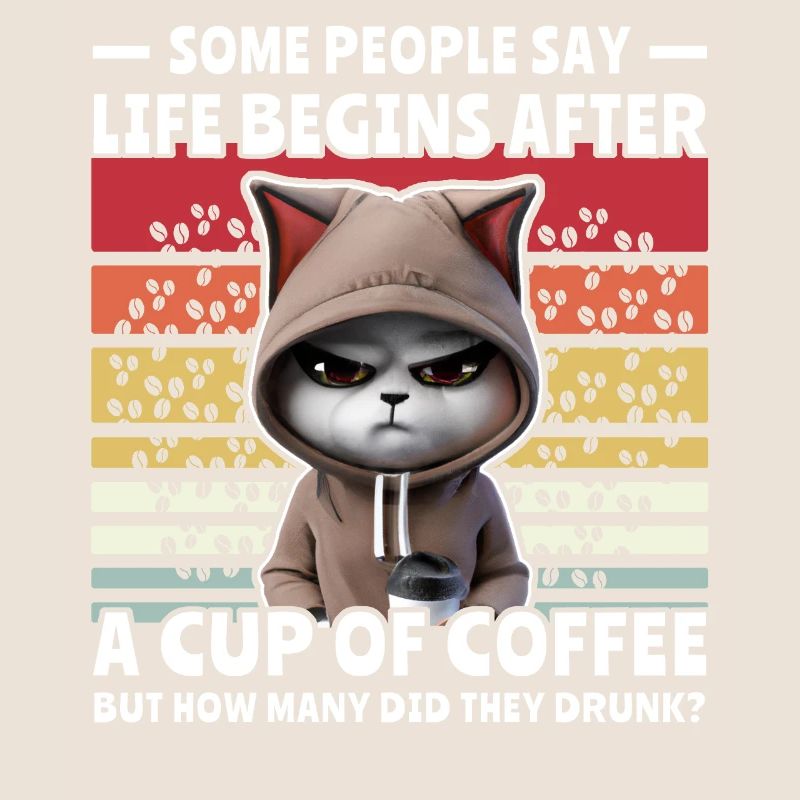 Retro Cat Coffee
