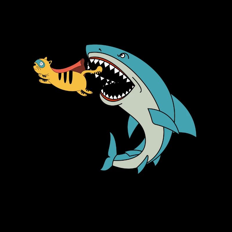 Chat mangeur de requins