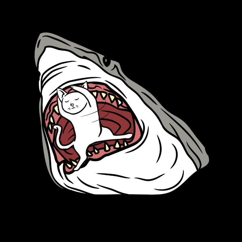 Chat mangeur de requins