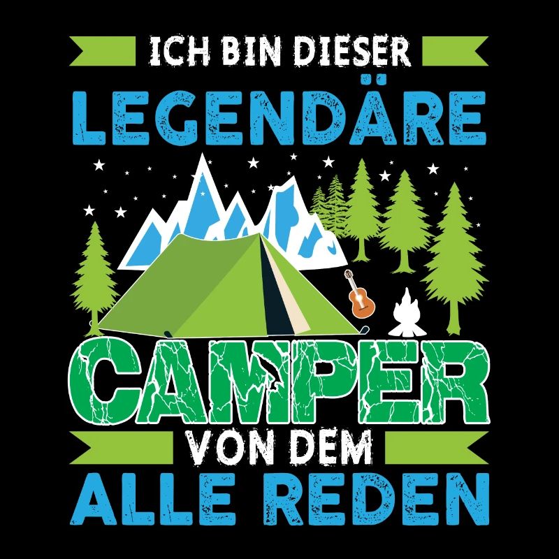 Camping Zelten Wohnwagen Spruch Camper Wohnmobil