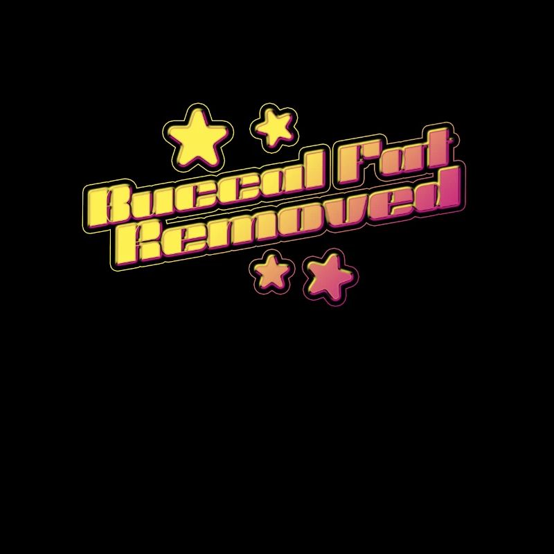 Graisse buccale enlevée