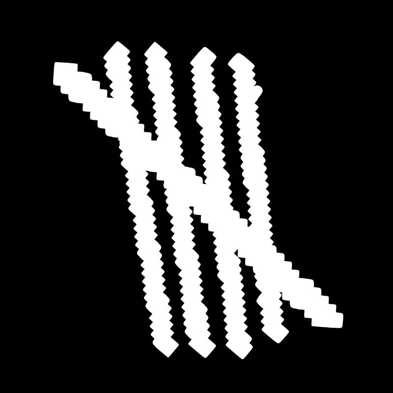 5 | Five strokes | Count | Symbol | Stripe