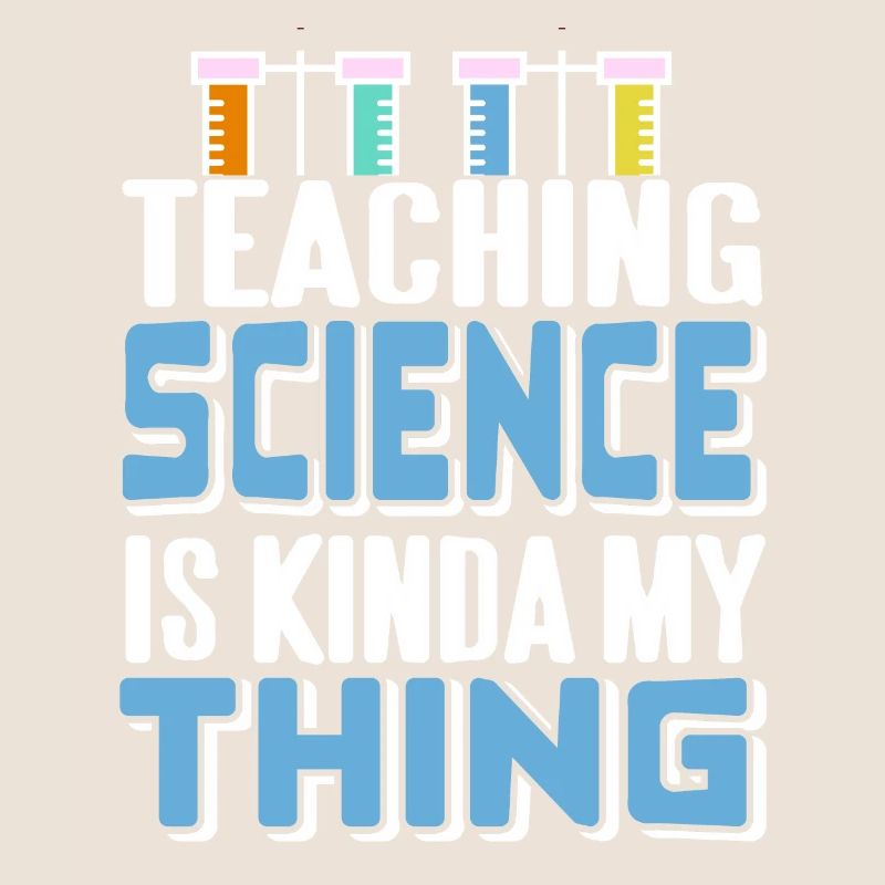 Enseigner les sciences est un peu mon truc Professeur rétro