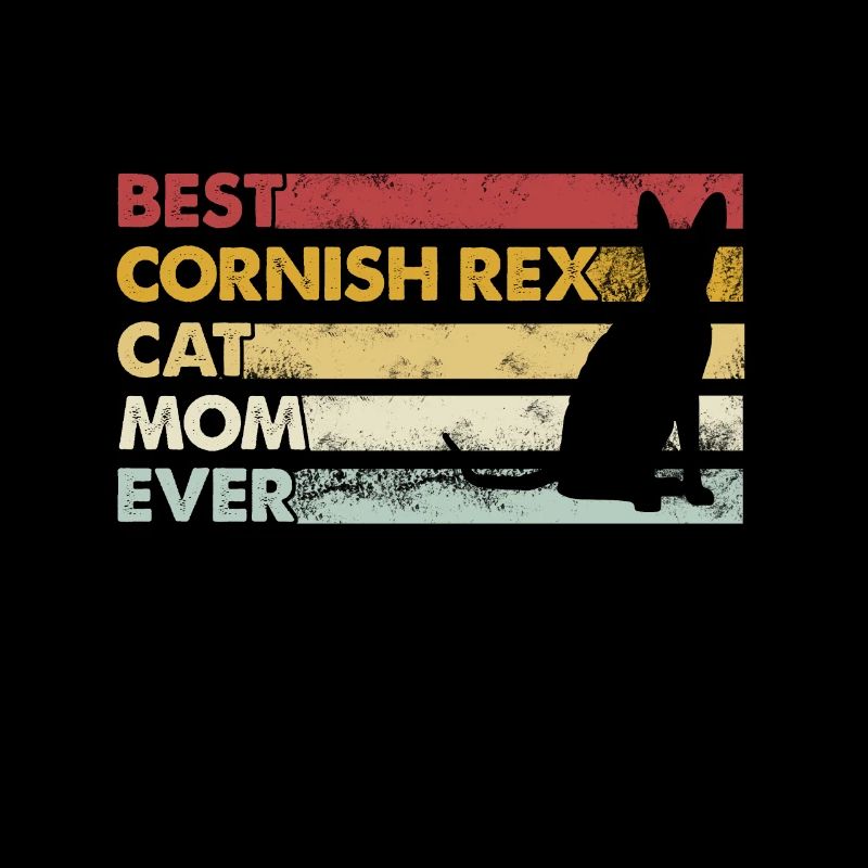 Best Mother Ever - Cornish Rex Cat