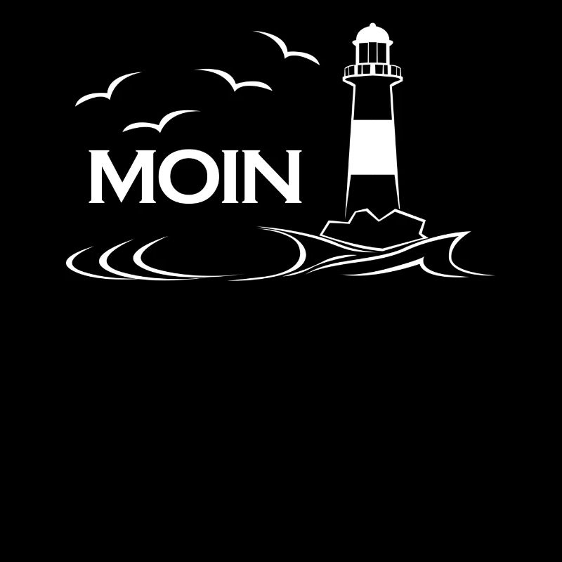 Moin Leuchtturm Nodesee Norddeutsch