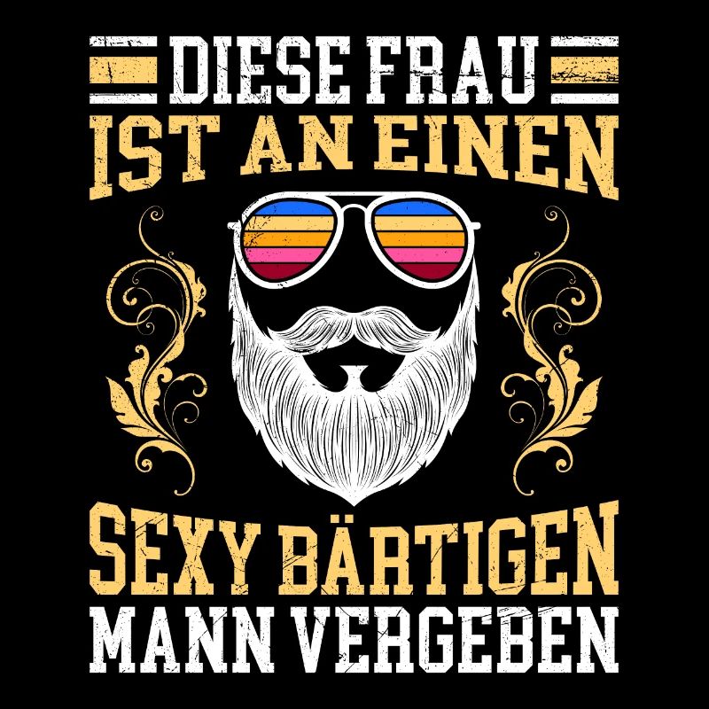 Vergeben an einen sexy bärtigen Mann Valentinstag