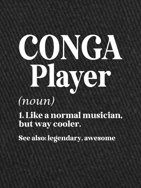 Conga Drum Musician Drumline