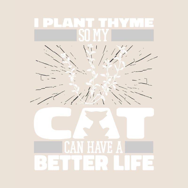 Thyme Herb Cat