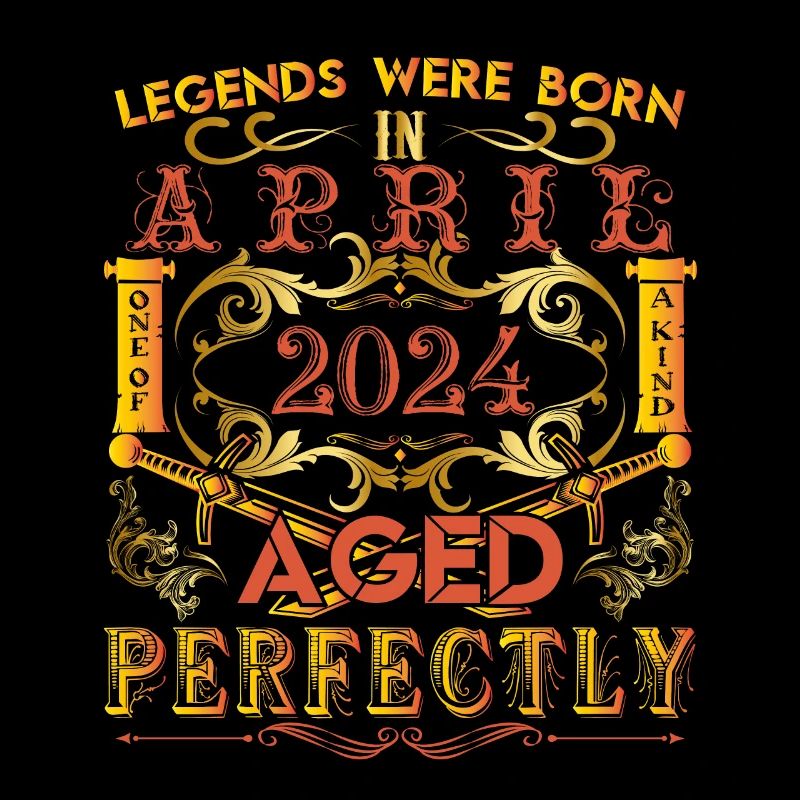 2024 April - Geburtstag 2024 Legenden April