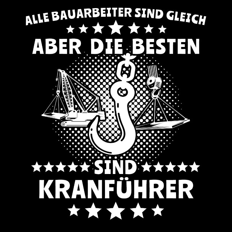 Kranfahrer Kranführer Kran Fahren