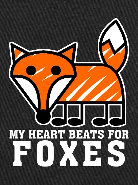 Fuchs Spruch mit Rotfuchs