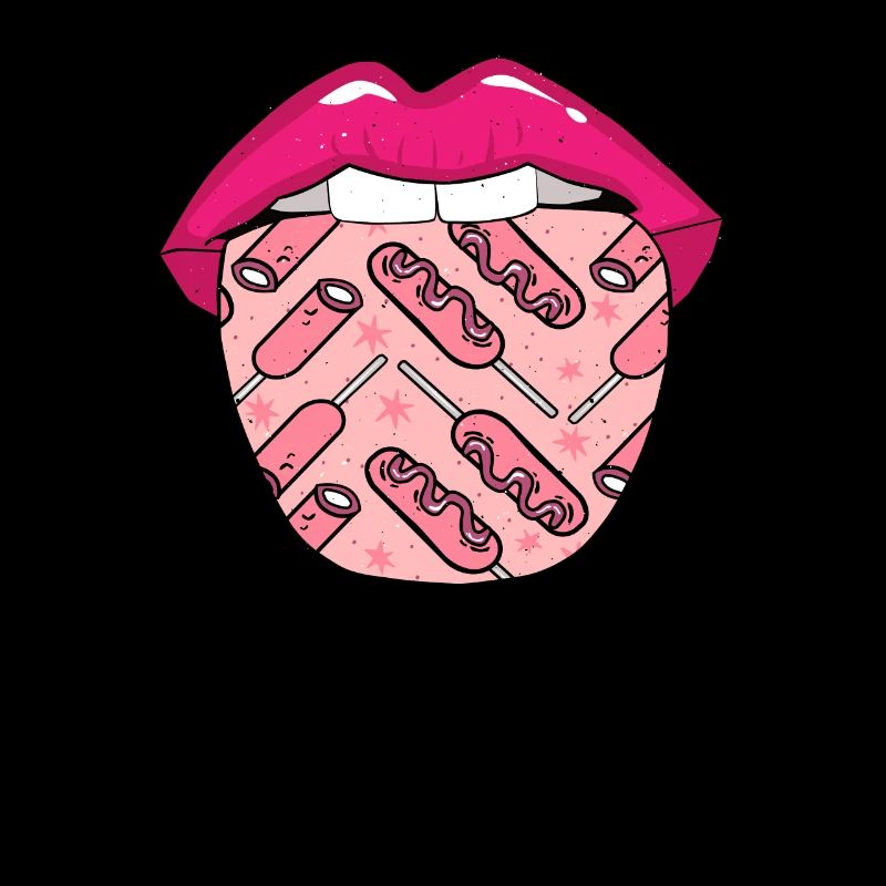 Corn Dog Corndog Lips