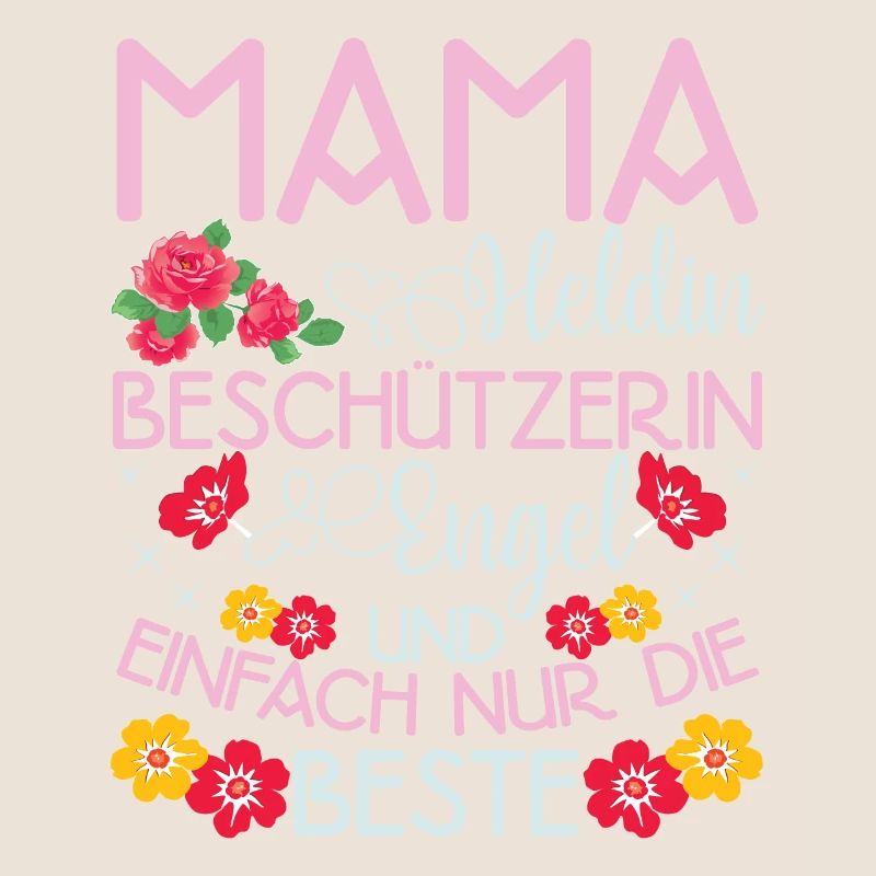 Mama Heldin Beschützerin Engel Die Beste Mutter