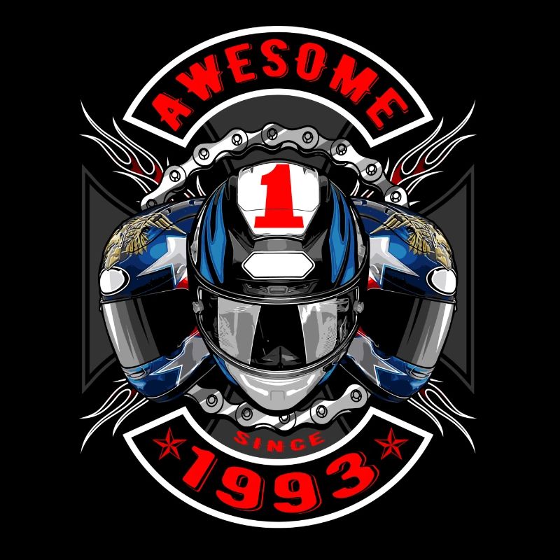 Awesome since 1993, Biker Geburtstag