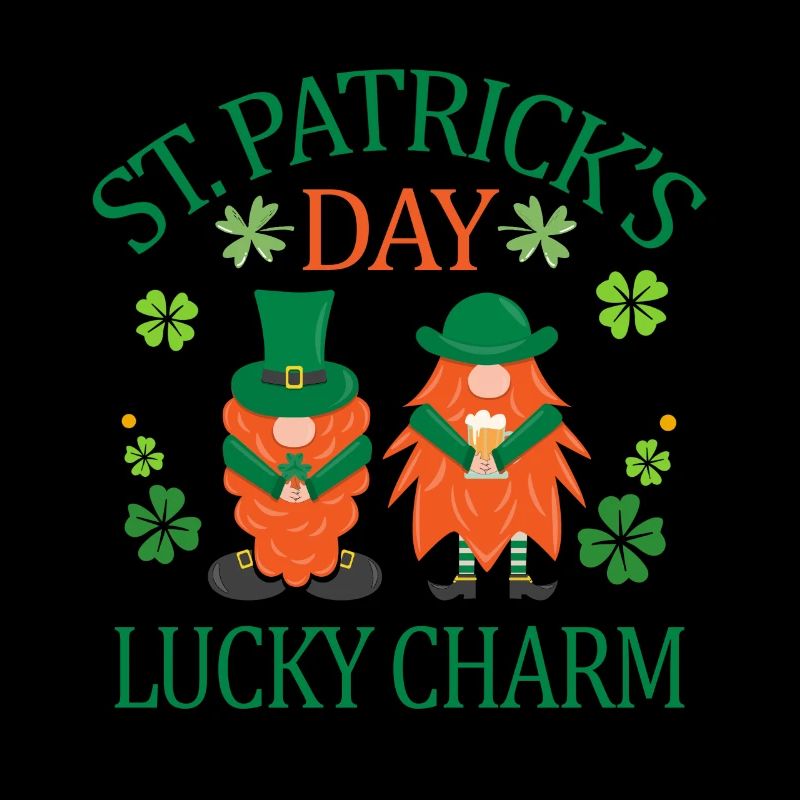 Trèfle porte-bonheur de la Saint-Patrick