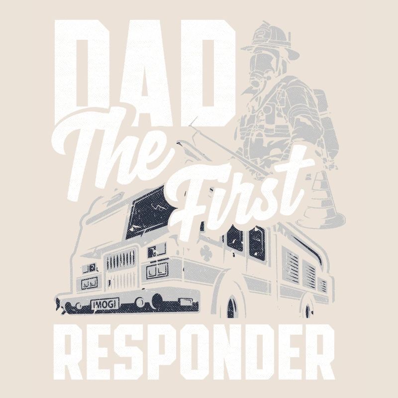 Papa le premier pompier d’intervention Conception pour