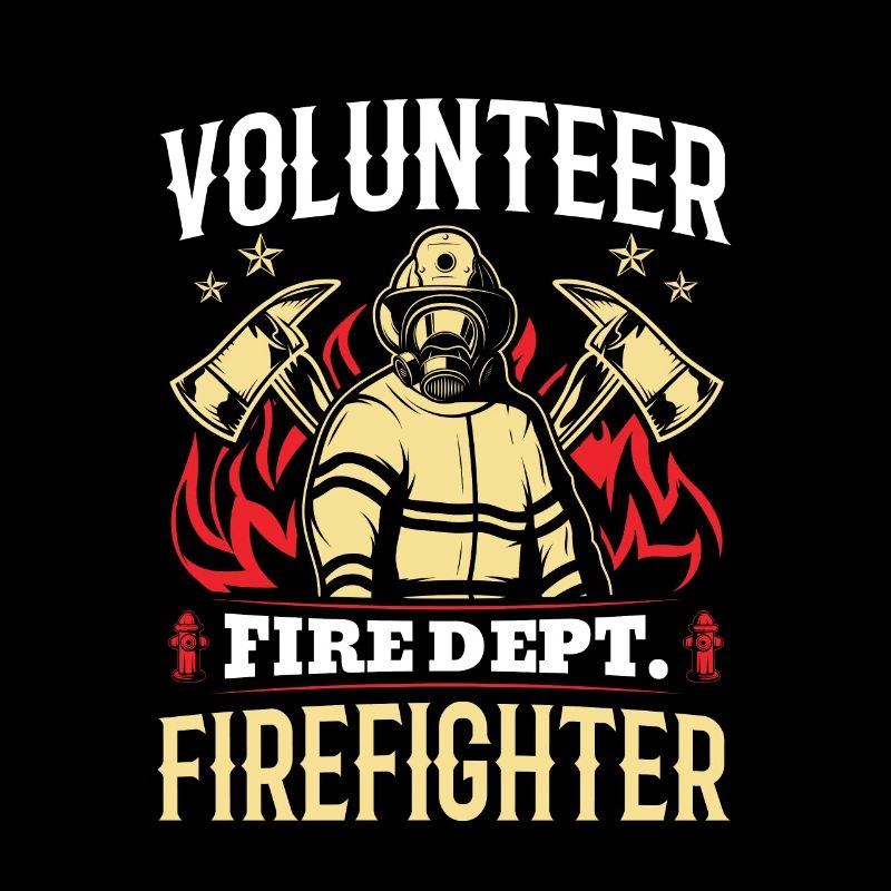 Volunteer fire brigade, firefighter