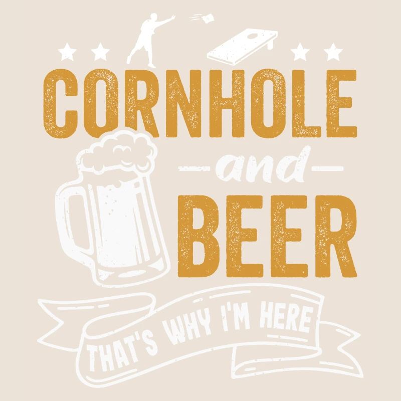 Cornhole and Beer That Is Why I am Here
