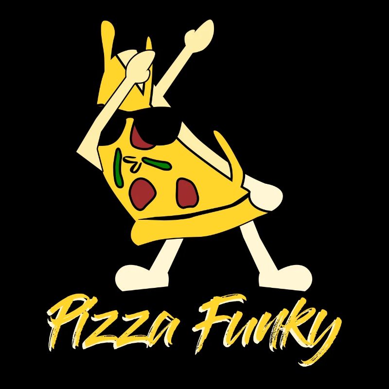 Pizza Funghi oder Funky Pizzabäcker