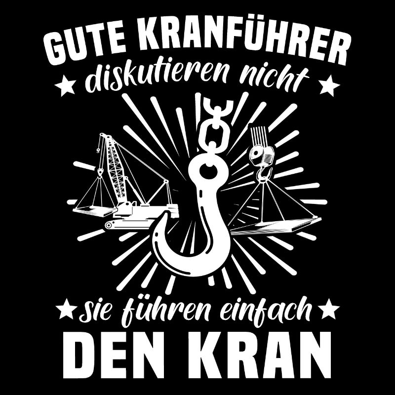 Kranfahrer Kranführer Kran Fahren