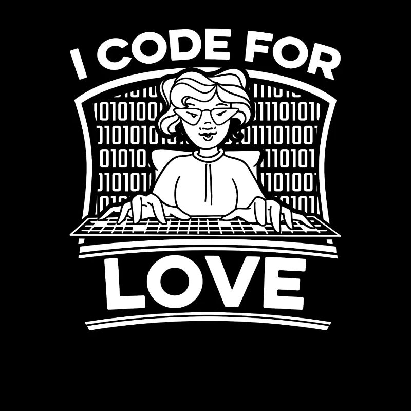 Entwickler Coder Programmierer Liebe