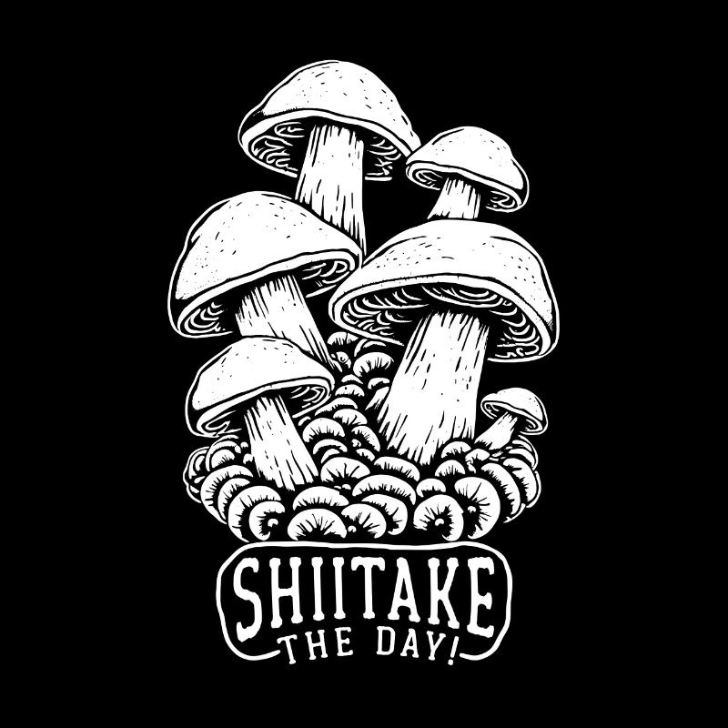 Shiitake Champignon Forêt Champignon Shiitake Moral Vegan Umami