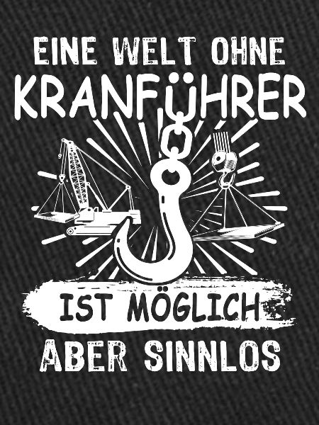Kranfahrer Kran Kranfuehrer