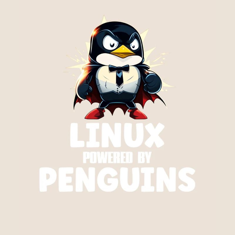 Linux Powered By Penguins