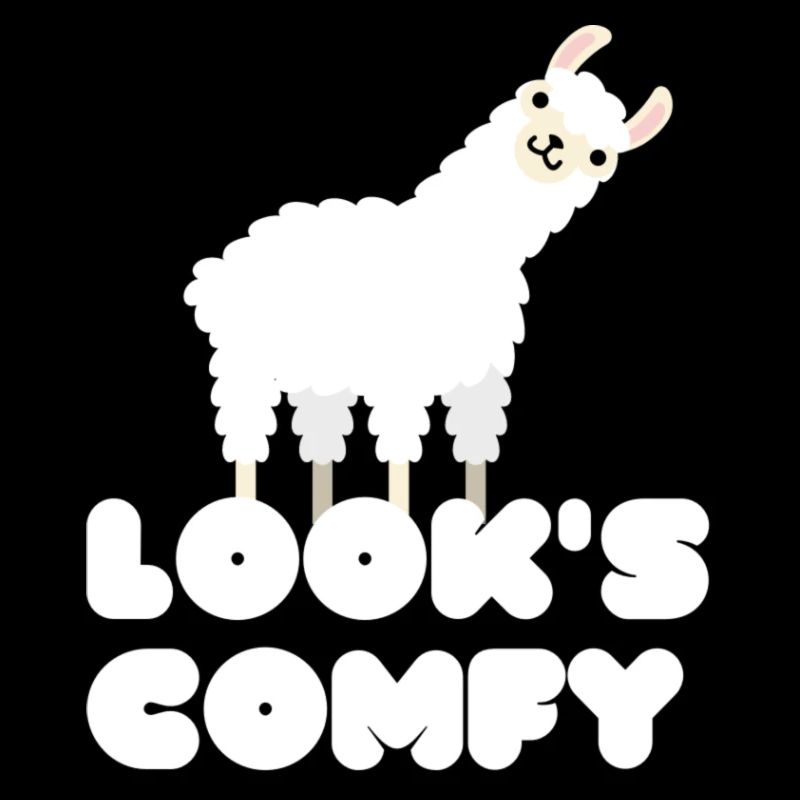 Süßes Lama | Looks Comfy Design | Süßes Geschenk
