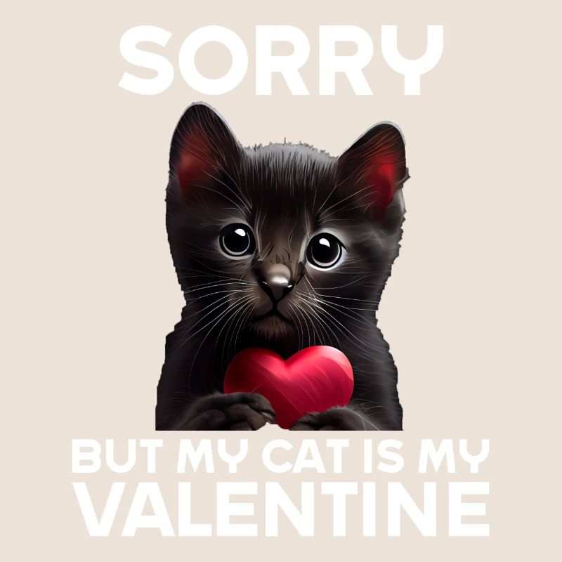 Désolé, mais mon chat est mon Valentin