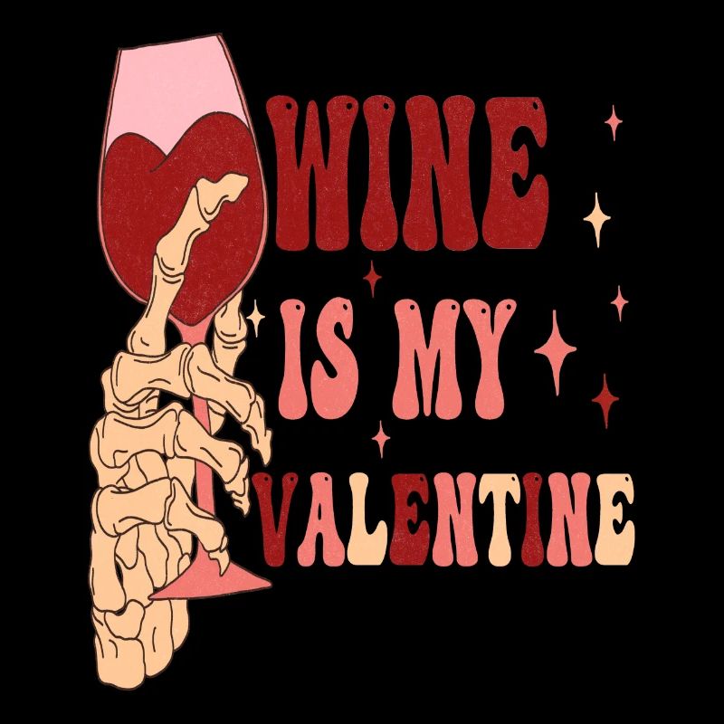 Le vin est ma Saint-Valentin anti Saint-Valentin
