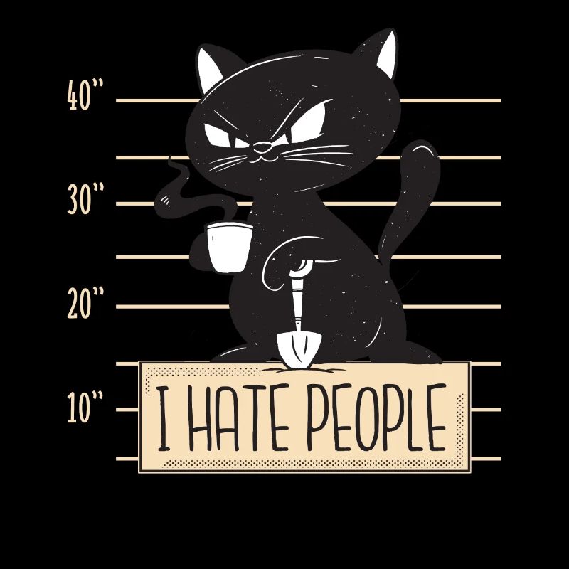 Katze I Hate People